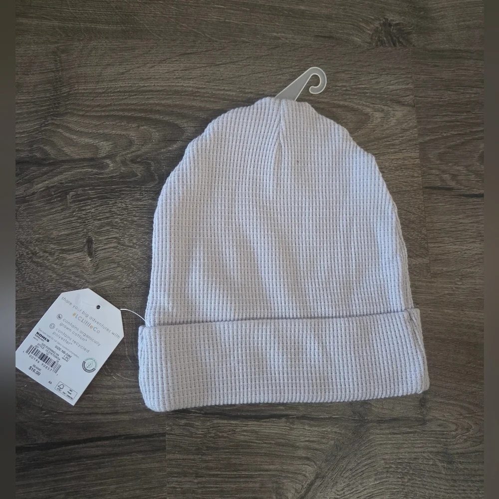 LC Lauren Conrad Girls Beanie Hat Size NB-24M NWT